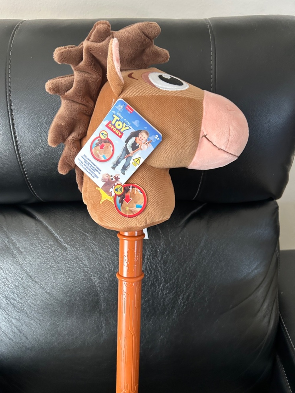 Toy Story Bullseye Hobby Stick Horse With Interactive Horse Sounds - Picture 9 of 12